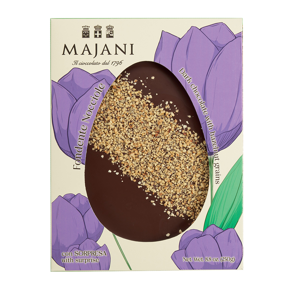 Uovo piatto fondente e nocciole